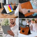 Etui Tech-Protect Fleece na iPad 10.9" 10 / 2022 / 11" 11 / 2025 - brązowe Tech-Protect