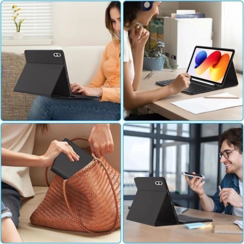 Etui Tech-Protect SC Pen na Xiaomi Poco Pad M1 / Redmi Pad 2 Pro 12.1 - czarne Tech-Protect