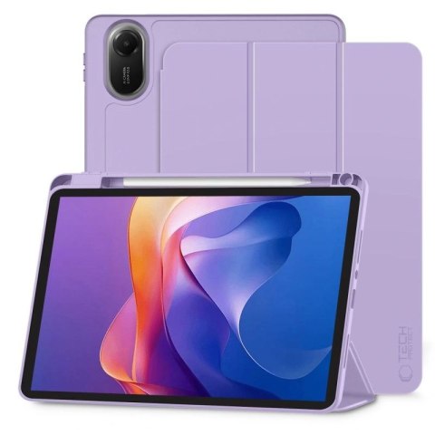 Etui Tech-Protect SmartCase Pen na Xiaomi Redmi Pad 2 11.0 - fioletowe Tech-Protect