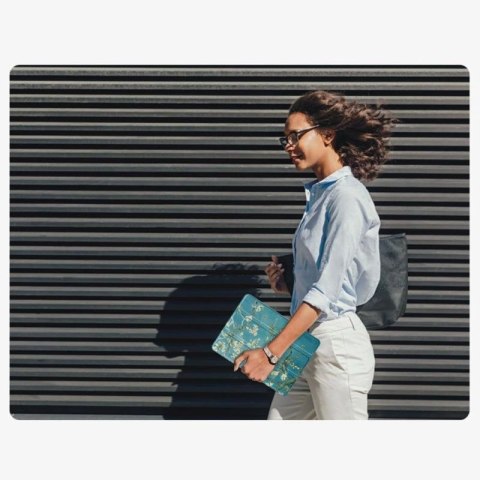 Etui TechProtect SmartCase na Samsung Galaxy Tab A9+ / A11+ Plus 11.0 X210 / X215 / X216 / X230 / X235 / X236 - niebiesko-białe Tech-Protect