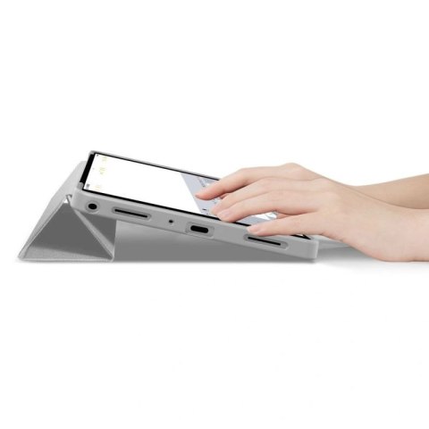 Etui TechProtect SmartCase na Samsung Galaxy Tab A9+ / A11+ Plus 11.0 X210 / X215 / X216 / X230 / X235 / X236 - szare Tech-Protect
