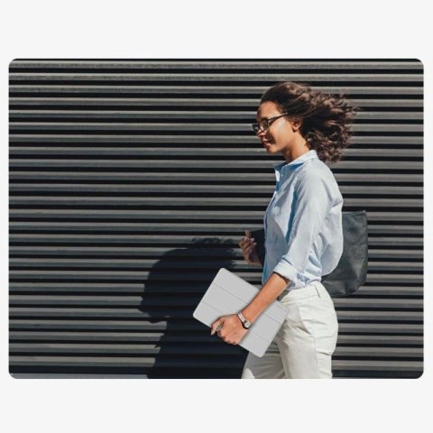 Etui TechProtect SmartCase na Samsung Galaxy Tab A9+ / A11+ Plus 11.0 X210 / X215 / X216 / X230 / X235 / X236 - szare Tech-Protect
