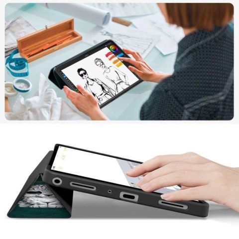 Etui TechProtect SmartCase na Samsung Galaxy Tab A9+ / A11+ Plus 11.0 X210 / X215 / X216 / X230 / X235 / X236 - zielone Tech-Protect