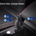 Ładowarka samochodowa Spigen Essential EV1133 3-porty - czarna Spigen