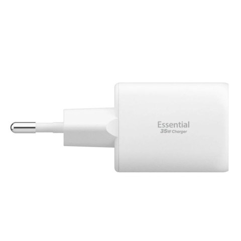 Ładowarka sieciowa Spigen Essential EE352EU USB-C / USB-A 35W - biała Spigen