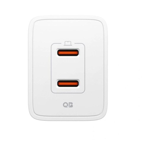 Ładowarka sieciowa Spigen Essential EE472EU 2-porty USC-C 47W - biała Spigen