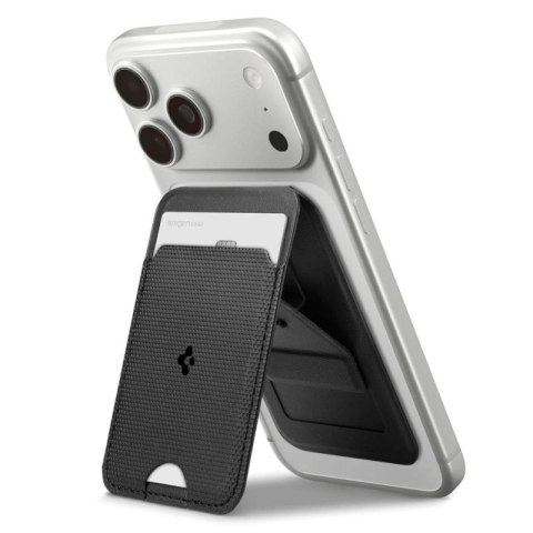 Magnetyczny portfel Spigen S314-1 MagSafe - czarny