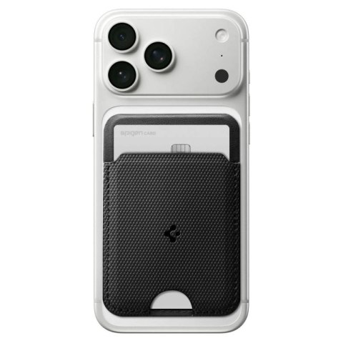 Magnetyczny portfel Spigen S314-1 MagSafe - czarny