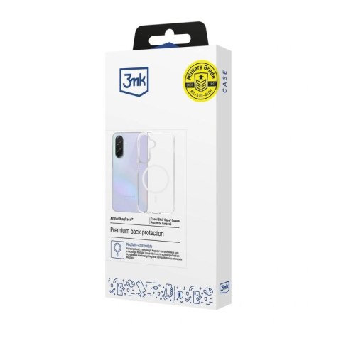 Etui 3mk Armor MagCase na Samsung Galaxy A37 - przezroczyste 3mk Protection