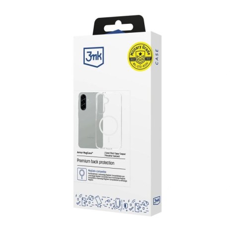 Etui 3mk Armor MagCase na Samsung Galaxy A57 - przezroczyste 3mk Protection