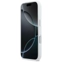 Etui BMW M Silicon Horizontal Line MagSafe na iPhone 17 Pro- białe BMW