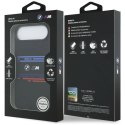 Etui BMW M Silicon Horizontal Line MagSafe na iPhone Air - czarne BMW