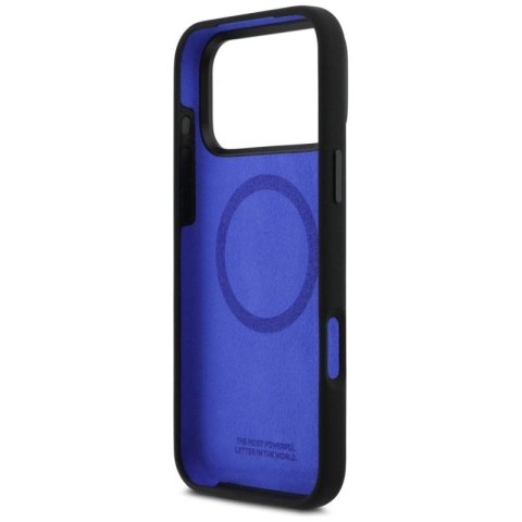 Etui BMW M Silicon Logo MagSafe na iPhone 17 Pro Max - czarne BMW