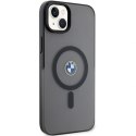 Etui BMW Signature MagSafe na iPhone 14 Plus/ 15 Plus - czarne BMW