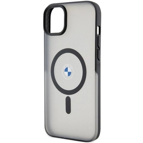 Etui BMW Signature MagSafe na iPhone 14 Plus/ 15 Plus - czarne BMW