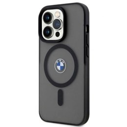 Etui BMW Signature MagSafe na iPhone 14 Pro Max - czarne BMW