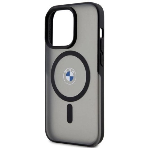 Etui BMW Signature MagSafe na iPhone 14 Pro Max - czarne BMW