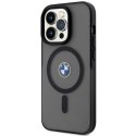 Etui BMW Signature MagSafe na iPhone 14 Pro - czarne BMW