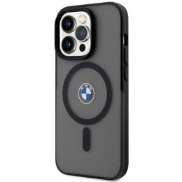 Etui BMW Signature MagSafe na iPhone 14 Pro - czarne BMW