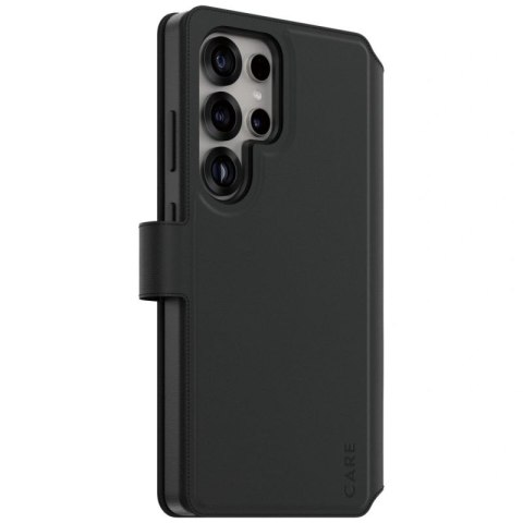 Etui CARE by PanzerGlass Feature Tango 2w1 Wallet na Samsung Galaxy S25 Ultra - czarne PanzerGlass