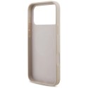 Etui Guess 4G Strap Triangle Logo MagSafe na iPhone 17 Pro Max - różowe Guess