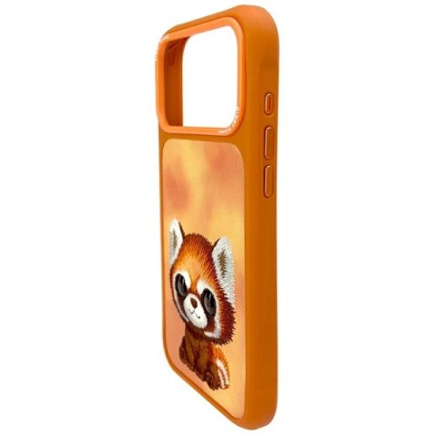 Etui Nimmy Big Eyed Pet 2.0 Raccoon na iPhone 17 Pro - pomarańczowe Nimmy