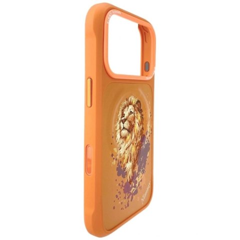 Etui Nimmy Lew MagSafe na iPhone 17 Pro - pomarańczowe Nimmy