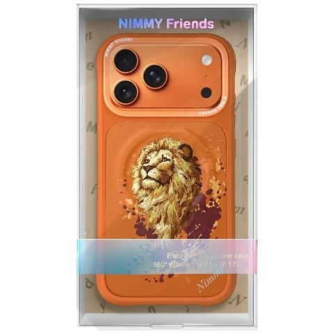 Etui Nimmy Lew MagSafe na iPhone 17 Pro - pomarańczowe Nimmy