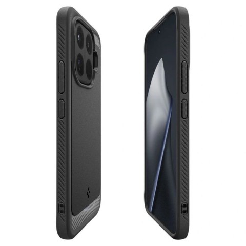 Etui Spigen Rugged Armor na Xiaomi 15T Pro - czarne Spigen