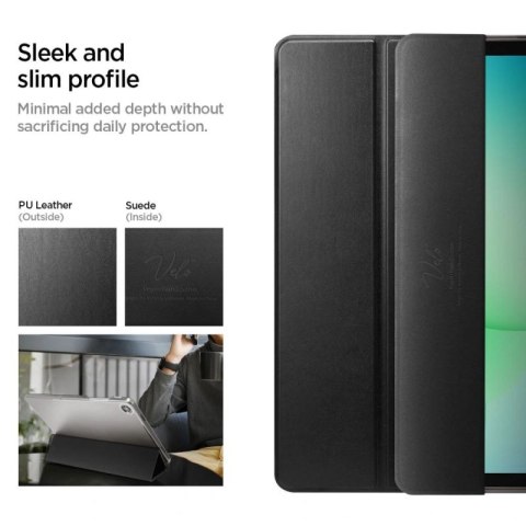 Etui Spigen Smart Fold na Samsung Galaxy Tab A9+ / A11+ - czarne Spigen