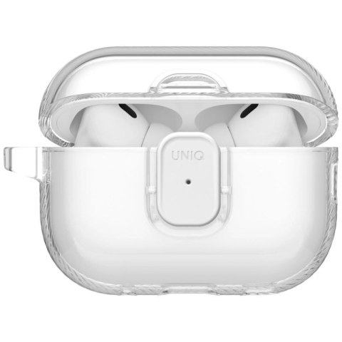 Etui UNIQ Glase Pro na AirPods Pro 3 Lock Case - przezroczyste UNIQ