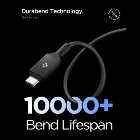 Kabel Spigen Essential EB24012CC USB-C / USB-C 240W 120cm - czarny Spigen