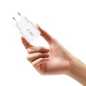 Ładowarka sieciowa Tech-Protect NCA45W-GAN 2-Porty USB-C / USB-A 45W - biała Tech-Protect