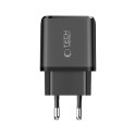 Ładowarka sieciowa Tech-Protect NCA45W-GAN 2-Porty USB-C / USB-A 45W - czarna Tech-Protect