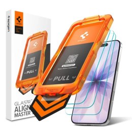 Szkło hartowane Spigen Glas.tR AlignMaster Slim 3-Pack na iPhone 17 Spigen