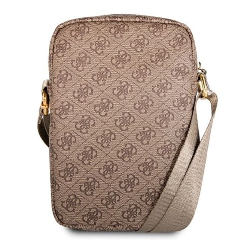 Torba Guess 4G Uptown na laptopa 10" - brązowa Guess