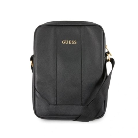 Torba Guess Saffiano na tablet 10" - czarna Guess