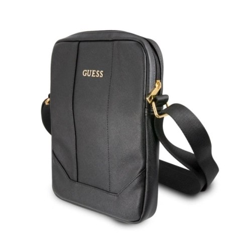 Torba Guess Saffiano na tablet 10" - czarna Guess