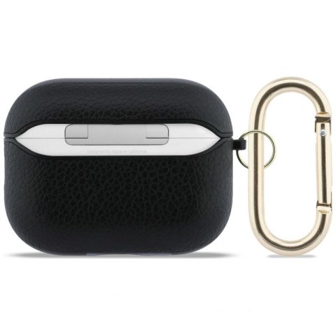 Etui Guess Grained Classic Logo na AirPods Pro 3 - czarne Guess