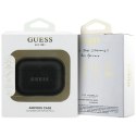 Etui Guess Grained Classic Logo na AirPods Pro 3 - czarne Guess