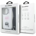 Etui Karl Lagerfeld IML Crossbody Karl&Choupette Head na iPhone 16 Pro - białe Karl Lagerfeld