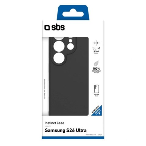 Etui SBS Instinct na Samsung Galaxy S26 Ultra - czarne SBS
