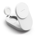 Ładowarka indukcyjna RINGKE QI2.2 25W 3w1 Magnetic MagSafe - biała Ringke