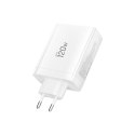 Ładowarka sieciowa Tech-Protect NC120W-GAN 4-Porty 120W - biała Tech-Protect