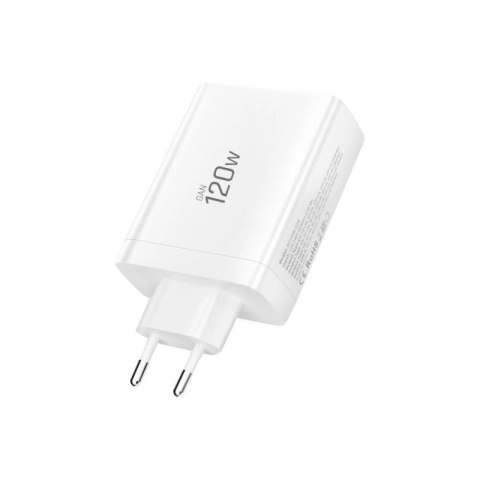 Ładowarka sieciowa Tech-Protect NC120W-GAN 4-Porty 120W - biała Tech-Protect