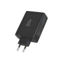 Ładowarka sieciowa Tech-Protect NC120W-GAN 4-Porty 120W - czarna Tech-Protect