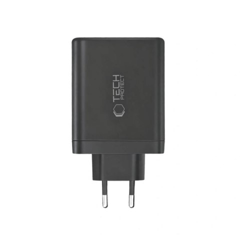Ładowarka sieciowa Tech-Protect NC120W-GAN 4-Porty 120W - czarna Tech-Protect