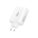 Ładowarka sieciowa Tech-Protect NC140W-GAN 4-Porty 140W - biała Tech-Protect
