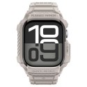 Pasek Spigen Rugged Armor Pro V2 na Apple Watch (46 mm) - beżowy Spigen