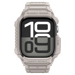 Pasek Spigen Rugged Armor Pro V2 na Apple Watch (46 mm) - beżowy Spigen
